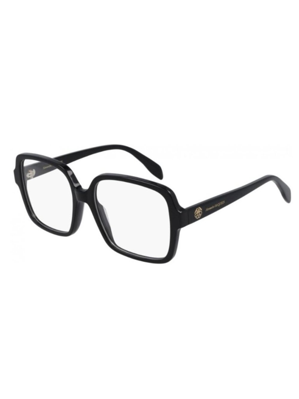 NEW ALEXANDER MCQUEEN AM0286O 001  EYEGLASSES